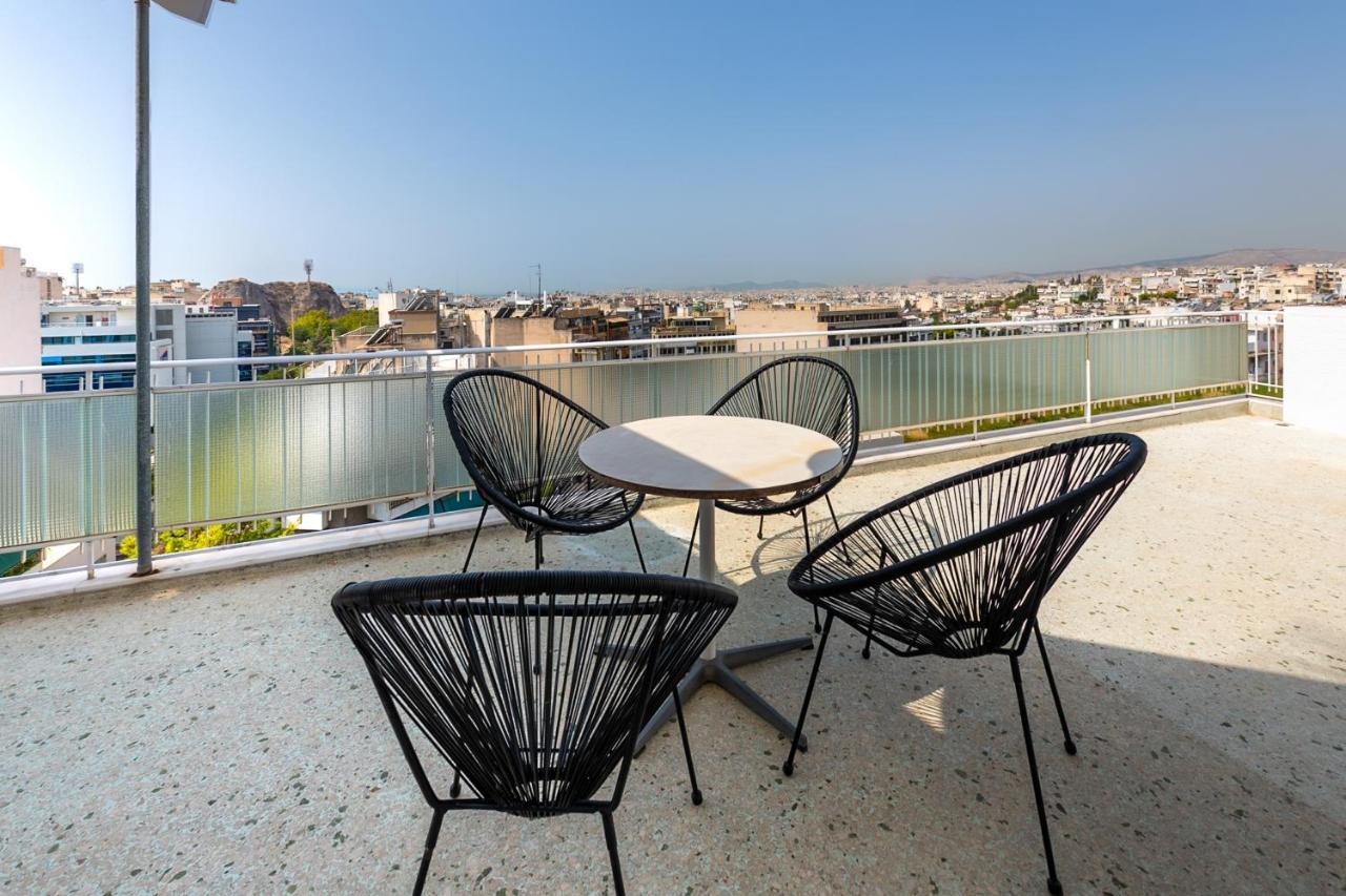 Penthouse Under Acropolis Hill Apartment Athena Bagian luar foto