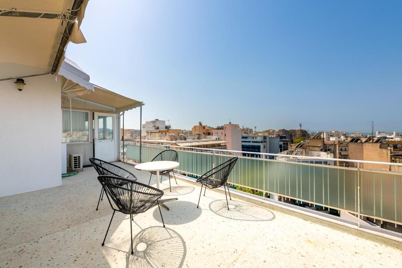 Penthouse Under Acropolis Hill Apartment Athena Bagian luar foto